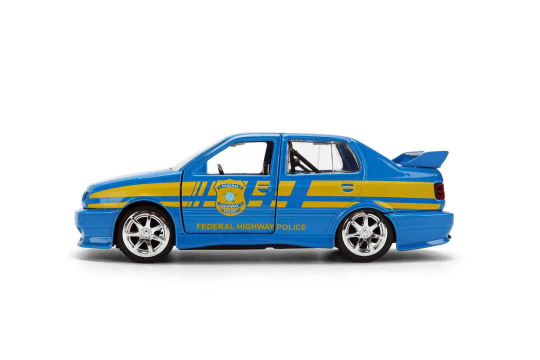 Jada Volkswagen Jetta Police Blauw Fast &amp; Furious
