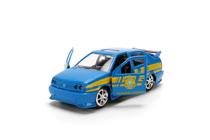 Jada Volkswagen Jetta Police Blauw Fast &amp; Furious
