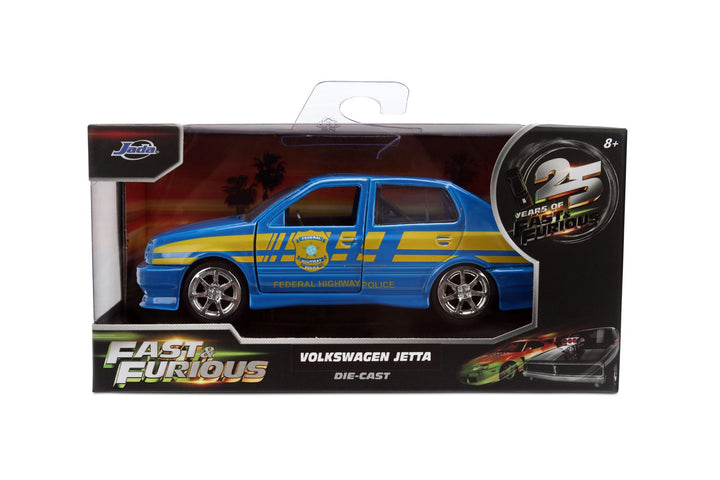 Jada Volkswagen Jetta Police Blauw Fast &amp; Furious