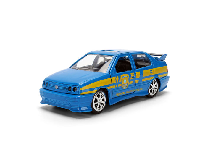 Jada Volkswagen Jetta Police Blauw Fast &amp; Furious