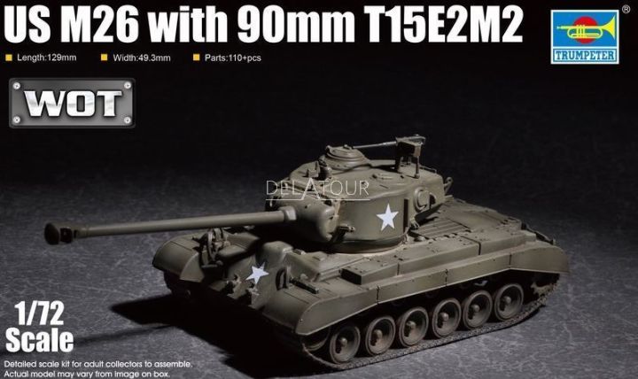 US M26 with 90mm T15EM2