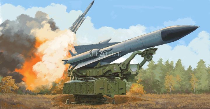 Russian 5V28 of 5P72 Raket Launcher Sam-5
