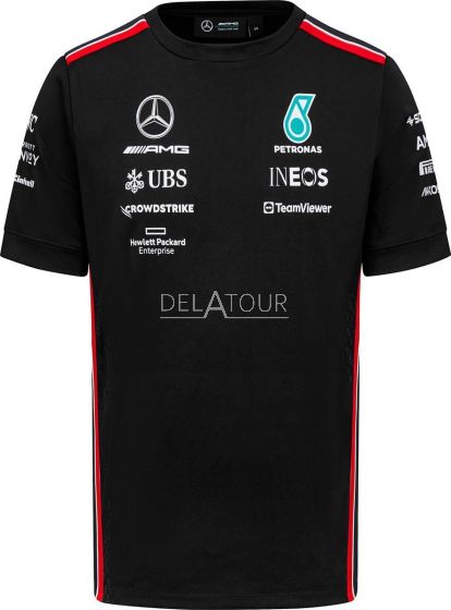 Mercedes AMG Petronas F1 Men T-Shirt Black