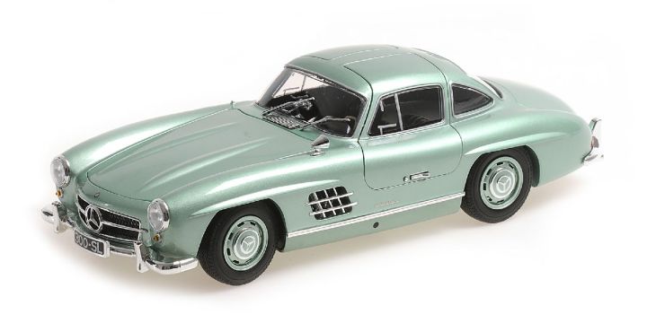 Mercedes-Benz 300SL 1955 Light Green Metallic