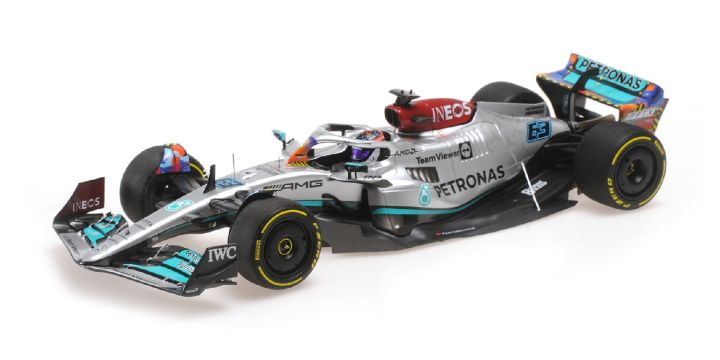Mercedes W13 #63 G. Russell GP Miami 2022