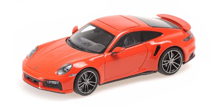 Porsche 992 Turbo S 2020 Orange