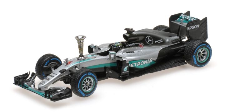Mercedes W07 #6 N. Rosberg Demonstration Run 2016