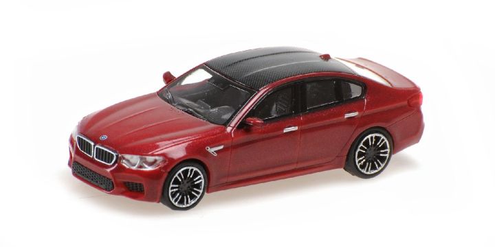 BMW M5 2018 Red Metallic