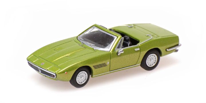 Maserati Ghibli Spyder 1969 Light Green Metallic