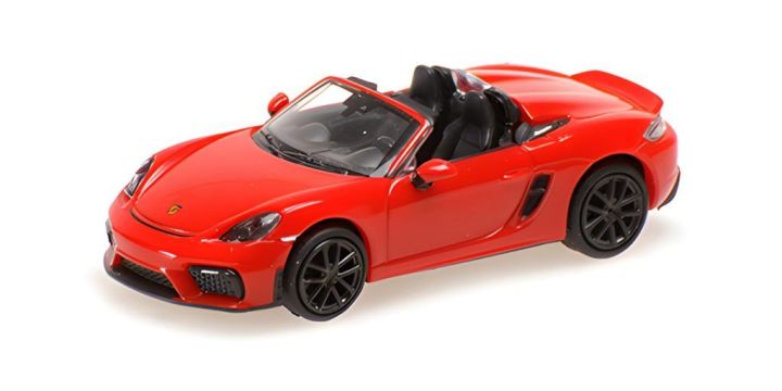 Porsche 718 Spyder 981 2019 Red