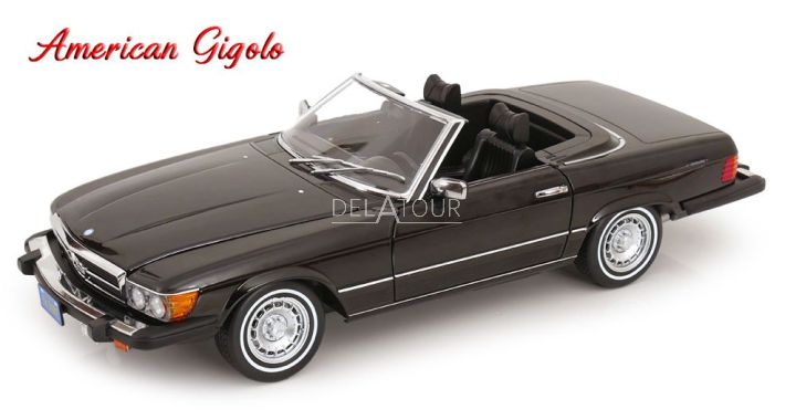 Mercedes 450SL R107 USA American Gigolo 1979 Bla