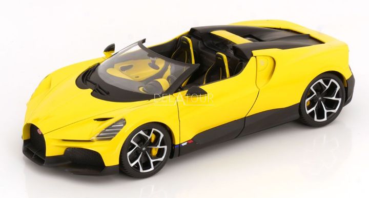 Bugatti Mistral W16 Roadster Yellow