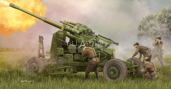 Soviet 100mm Air Defence Gun KS-19M2