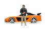 Han´s Mazda RX-7 Fast & Furious with Figurine