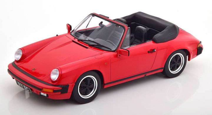 Porsche 911SC Cabriolet 1983 Red