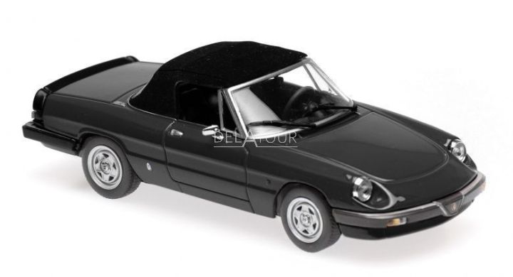 Alfa Romeo Spider 1983 Black