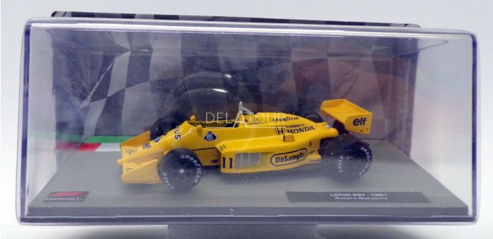 Lotus 99T #11 S. Nakajima 1987