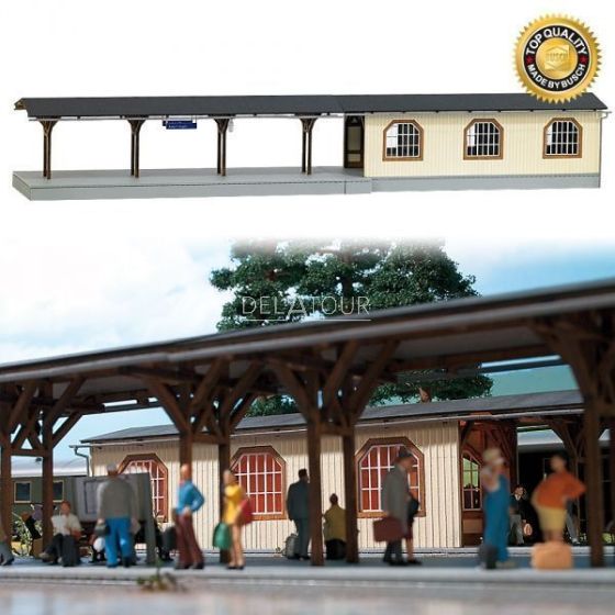 Station Platform with Underpass HO