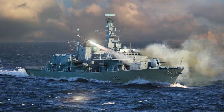 HMS Type 23 Frigate Monmouth F235