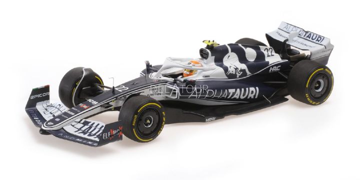 Alpha Tauri AT03 #22 Y. Tsunoda 2022 Bahrein GP
