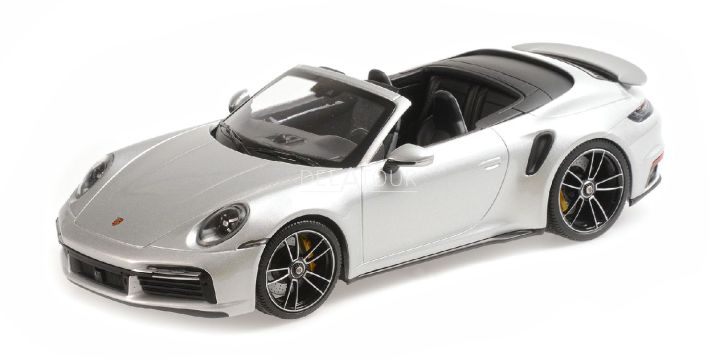 Porsche 992 Turbo S Cabriolet 2020 Silver