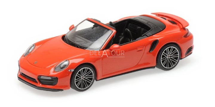 Porsche 991 Turbo S Cabriolet 2017 Orange