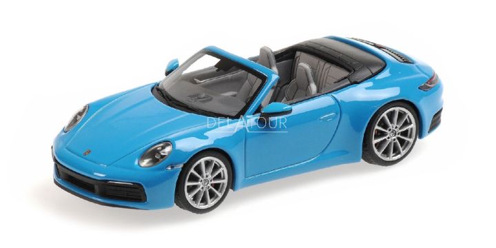 Porsche 911 (992) Carrera 4S Cabriolet 2019 Blue