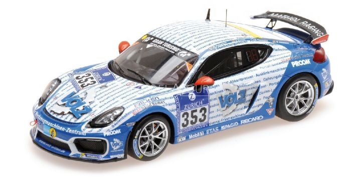 Porsche Cayman GT4 #353 24H Nurburgirng 2016