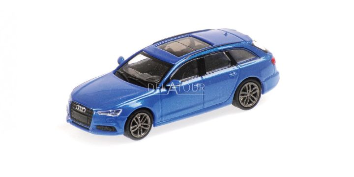 Audi A6 Avant 2018 Blue Metallic