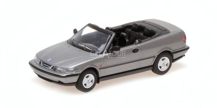 Saab 900 Cabriolet 1995 Grey Metallic