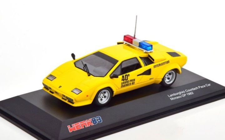 Lamborghini Countach 5000S Safety Car F1 1982
