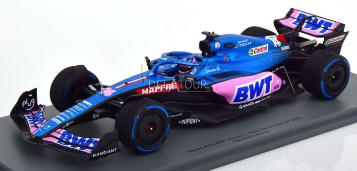 Renault A522 #14 F. Alonso Monaco GP 2022
