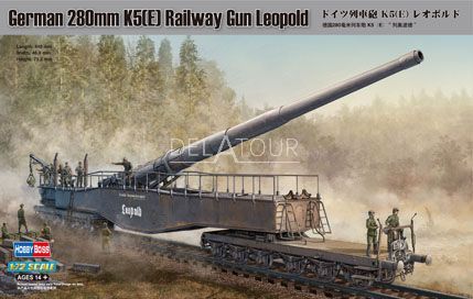 German 280mm K5 Railway Gun Leopold