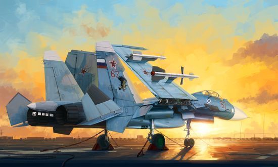 Russian SU-33 Flanker D