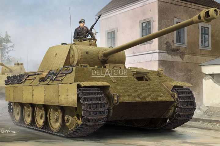 German SD.KFZ.171 PZKPFW Ausf.A With Zimmerit