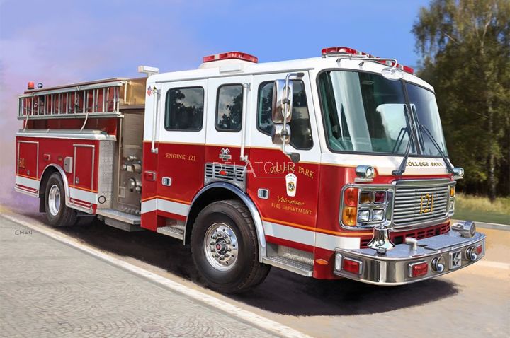 American LaFrance Eagle Fire Pumper
