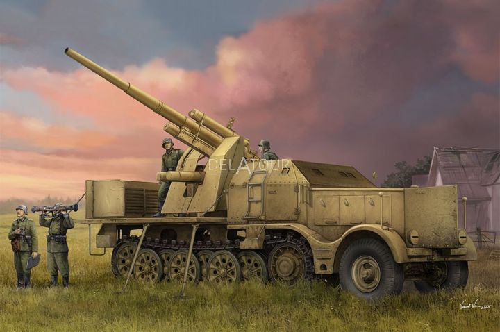 Schwerer Zugkraftwagen 18T with 8.8cm Flak