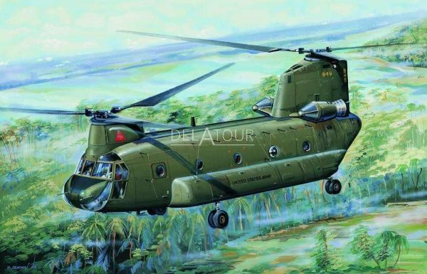 CH-47D Chinook Medium-lift Helicopter