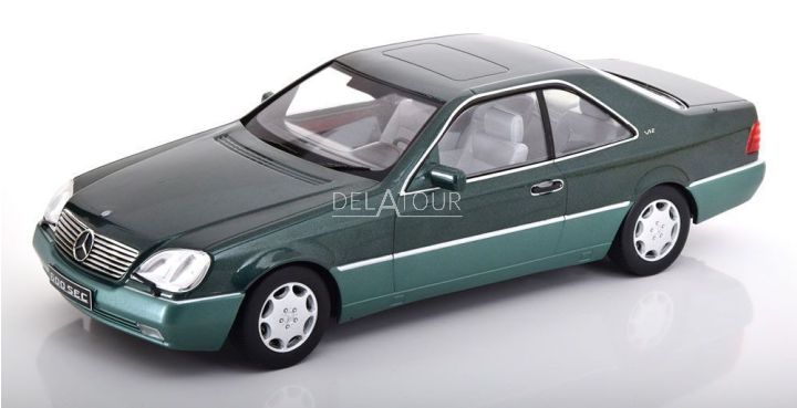 Mercedes 600 SEC C140 1992 Green Metallic