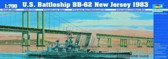 U.S. BattleShip BB-62 New Jersey 1983