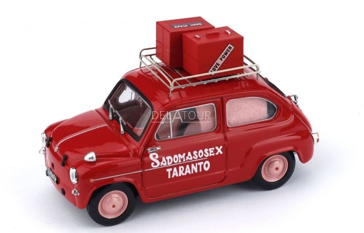 Fiat 600D Della Santa 1975 Red