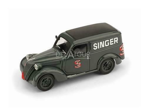 Fiat 500C Furgone Van Veicolo Singer 1950 Grey