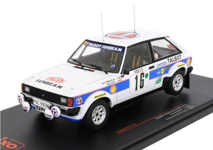 Talbot Sunbeam #16 Rally Montecarlo 1981