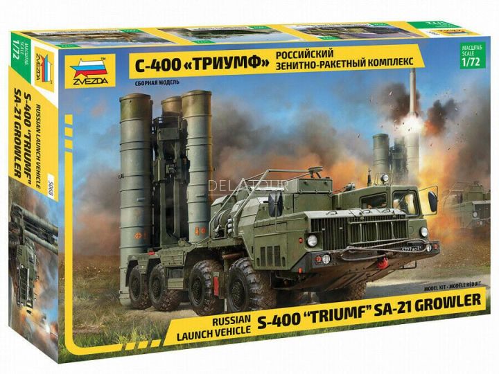 S-400 Triumf SA-21 Growler Truck 8*8 Missili