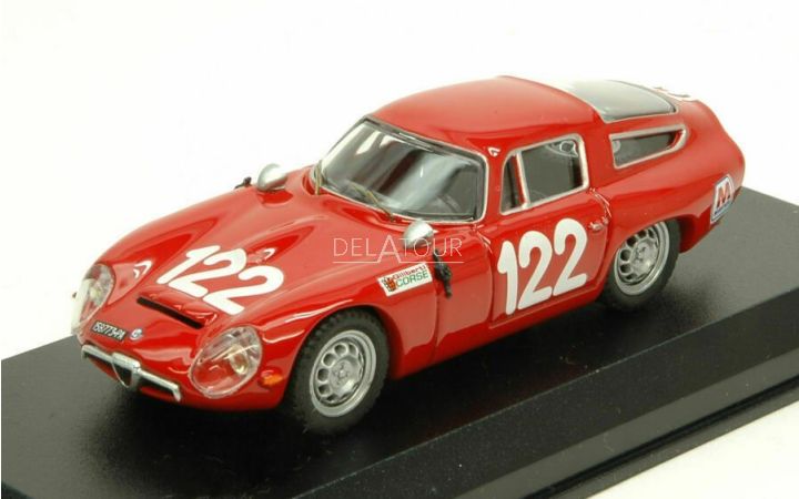 Alfa Romeo TZ1 #122 Targa Florio 1966