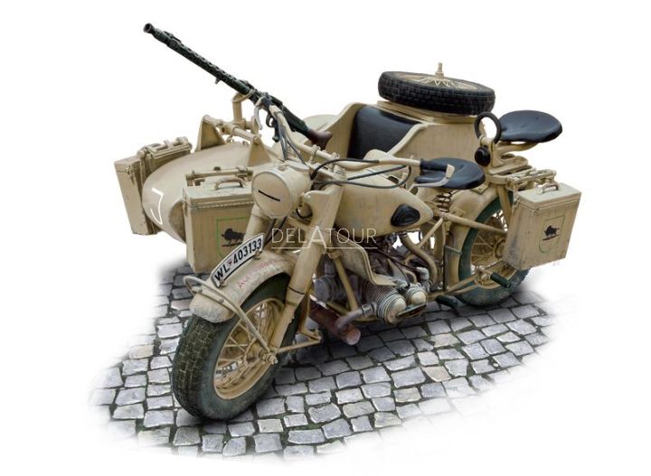 Zundapp KS750 with Sidecar German 1941