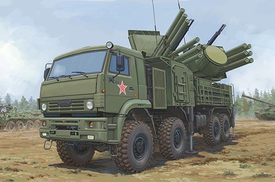 Russian 72V6E4 Combat Vehicle of 96K6 Pantsir S1