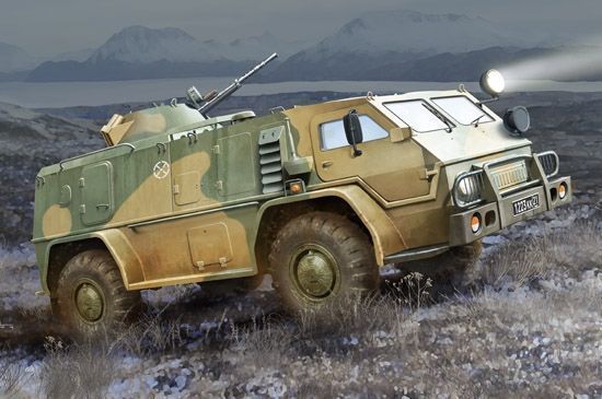 Russian GAZ39371 High Mobile Militry Vehicle