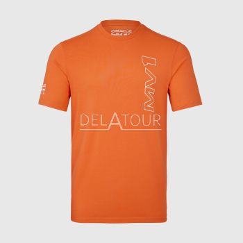 F1 Red Bull Kids Max Verstappen T-Shirt Orange