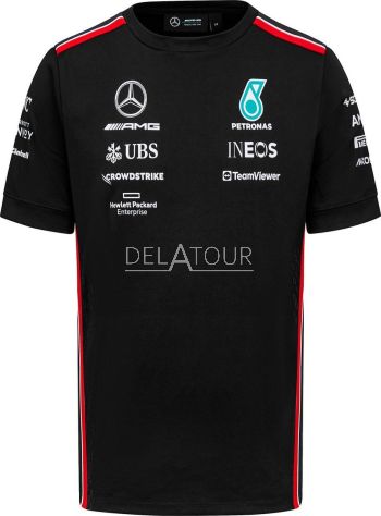 Mercedes AMG Petronas F1 Men T-Shirt  Black
